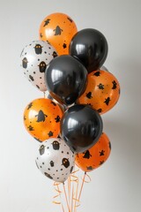 Fototapeta premium Real balloons person human.