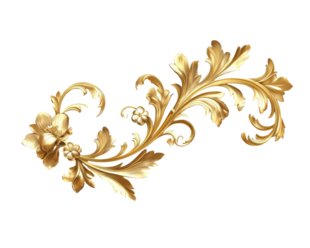Elegant Floral Filigree Frame Border Pattern Scroll Design - Powered by Adobe