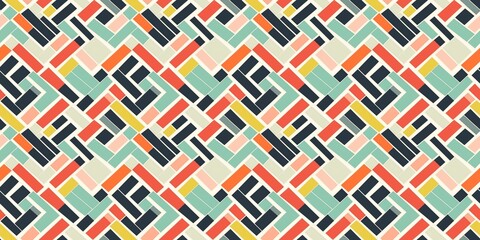 Herringbone geometric patterns with a classic, stylish design. seamless background pattern