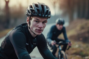 Group cycling for fitness and endurance training, focusing on speed and high performance while promoting an active and healthy lifestyle