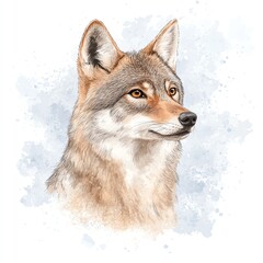 Obraz premium Gray wolf