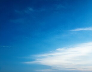 Obraz premium sky background from blue and white color