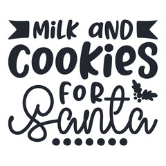 Milk And Cookies For Santa