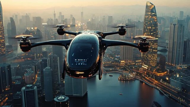 A new era of urban mobility is on the horizon with flying cars and drones	