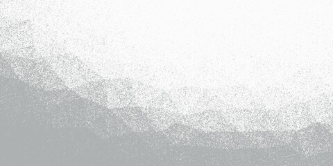 Abstract vector noise. Small particles of debris and dust. Distressed uneven background. Grunge texture overlay with fine grains isolated on white