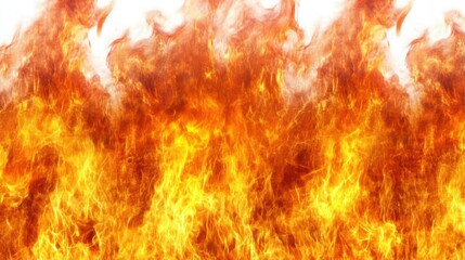 Obraz premium Burning Flames Abstract Texture Background