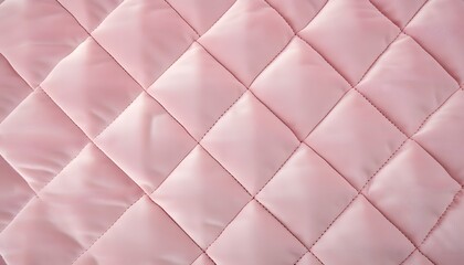 Obraz premium Pink Velvet Fabric With Diamond Quilting