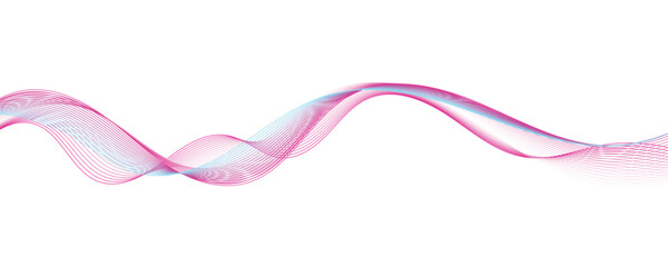 abstract background with colorful waves