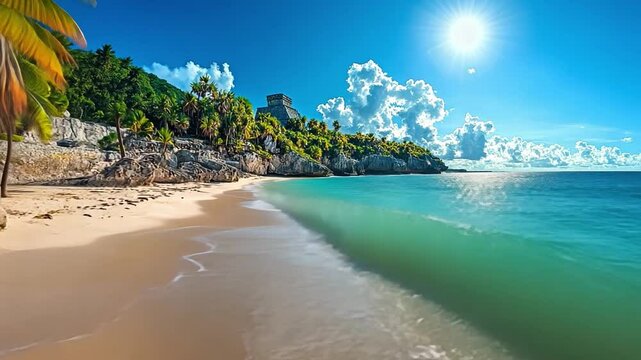 A day spent lounging on a pleasant beach in Sitges, Spain, featuring soft sand, clear waters, and a warm sense of community.