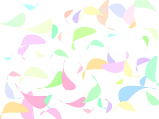 Colorful butterflies watercolor isolated on white background.  Heart, flower, daisy, butterfly, star, moon