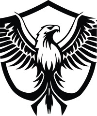 Vector Eagle security logo