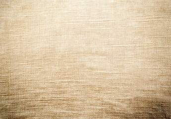 Fototapeta premium Light Brown Linen Texture Background for Product Photography