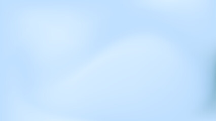 Gradient background. Winter blue pastel color. Simple soft background.
