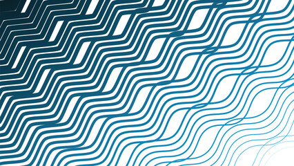 Blue zig zag abstract pattern background for backdrop or fabric style