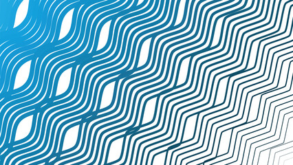 Blue zig zag abstract pattern background for backdrop or fabric style