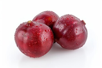 Obraz premium A fresh jujube isolated on white