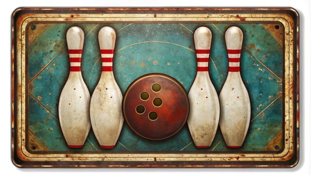 Lot De 10 Insignes à Brocher Sur Le Thème Du Bowling - émail, Vintage Et Moderne