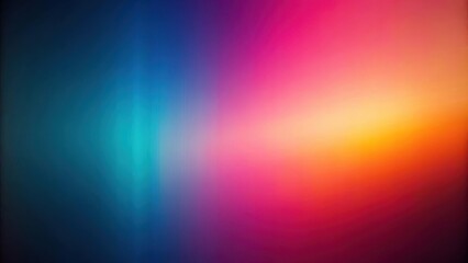 Dark abstract gradient background with a blurry texture in pink, orange, blue, and black hues, providing copy space