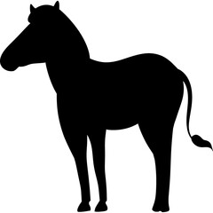 Fototapeta premium Horse Silhouette