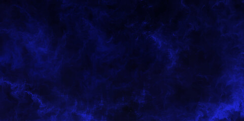 Abstract dark blue watercolor cloudiness, mist, or smog background. Dark navy blue sky with black background and blurred pattern. Vivid textured aquarelle painted art design background.	
