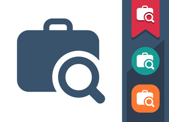 Airport Security, Luggage, Baggage Check Icon