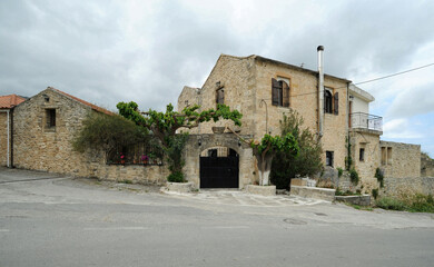 La taverne Archaia Lappa à Argyroupoli près de Réthymnon en Crète