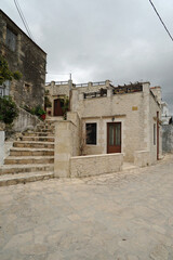 Ruelle du village d'Argyroupoli près de Réthymnon en Crète