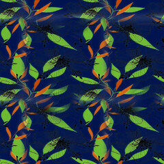 Seamless Print Shibori pattern and tie-dye allover textile Shibori allovers pattern design