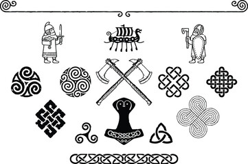 Viking Norse Symbol Collection