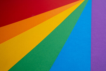 National Coming Out Day. Pride Month. LGBT Rainbow Flag. Happy Holidays. Diversity and Equality. Gays and Lesbians. Free Love. Text Space, Banner