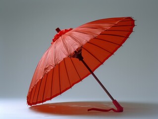 parasol on a white background