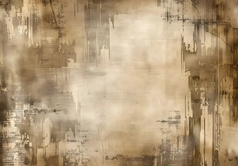 Vintage Sepia Distressed Background Texture