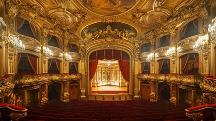 Obraz premium Grand Opera House Interior