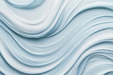 Fototapeta premium Serene Meditation: Abstract Design in Light Gray and Soft Blue