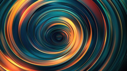 Obraz premium Abstract design includes a circle. The backdrop is colorful and textured.