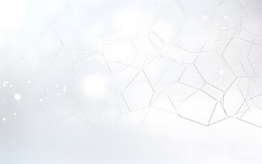 Abstract Hexagon Network Background Design
