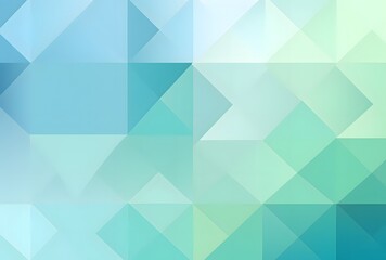 Fototapeta premium Abstract Geometric Background with Blue and Green Colors
