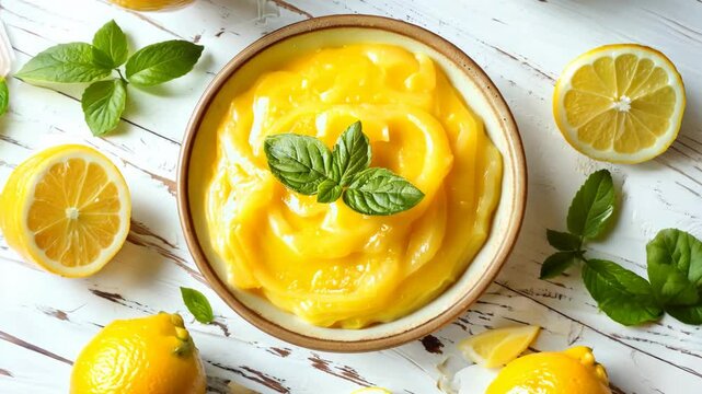 How to make refreshing lemon sorbet with fresh ingredients in your kitchen