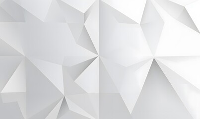 Abstract White Triangle Pattern Background
