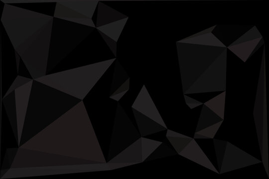 Color abstract poligonal background