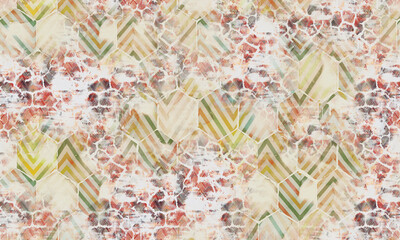 Beautiful Pattern, Floral Seamless Digital Design,Watercolor Textile Allover Abstract Design.On Background