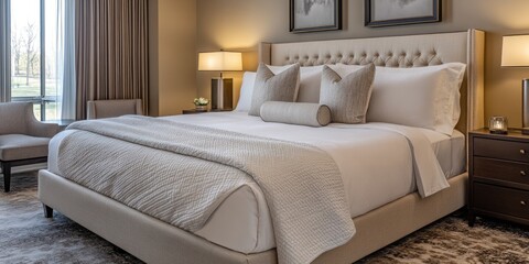 Elegant and Cozy Modern Bedroom Setup