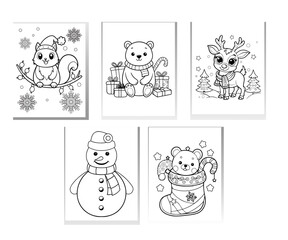 Merry Christmas Coloring Pages