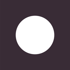 Bauhaus element. Modern geometric abstract shape in minimal style. Brutalism basic form, line, eye, circle and pattern, art vector icon. Colorful figure and dots simple design, white background