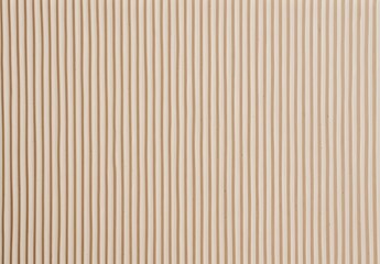 Obraz premium Beige Ribbed Paper Texture Background Close Up