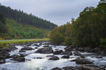 Landscape of the south of Norway