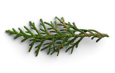 Natural Cypress Branch with Green Foliage