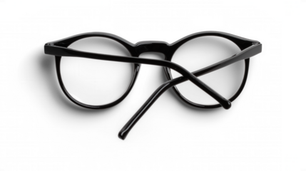 Open Reading Glasses with Black Frame