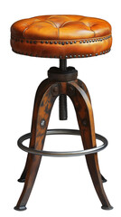 Bar Stool Table Metal Seat front view