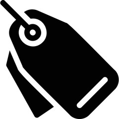 Simple vector icon tag